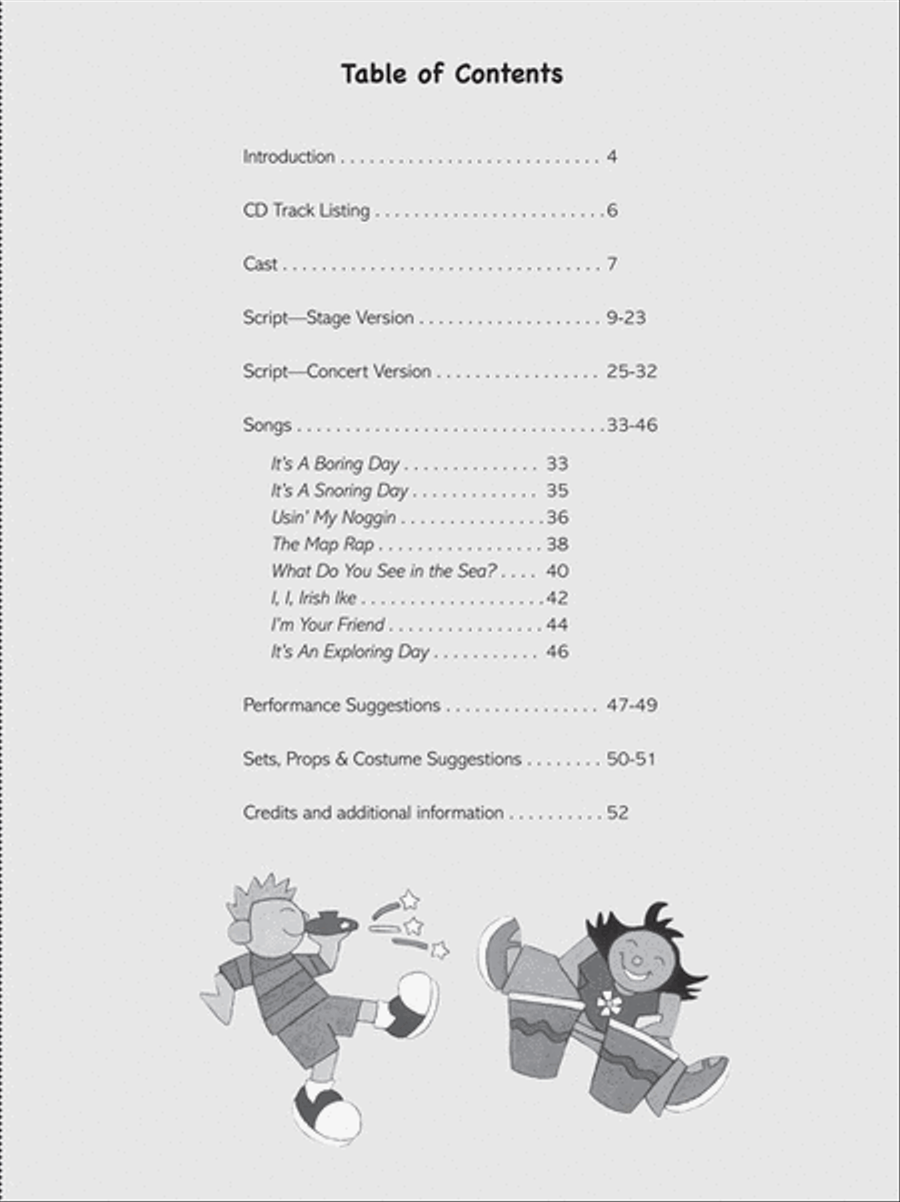 It's A Boring Snoring Exploring Day Choir scores gallery preview page 2