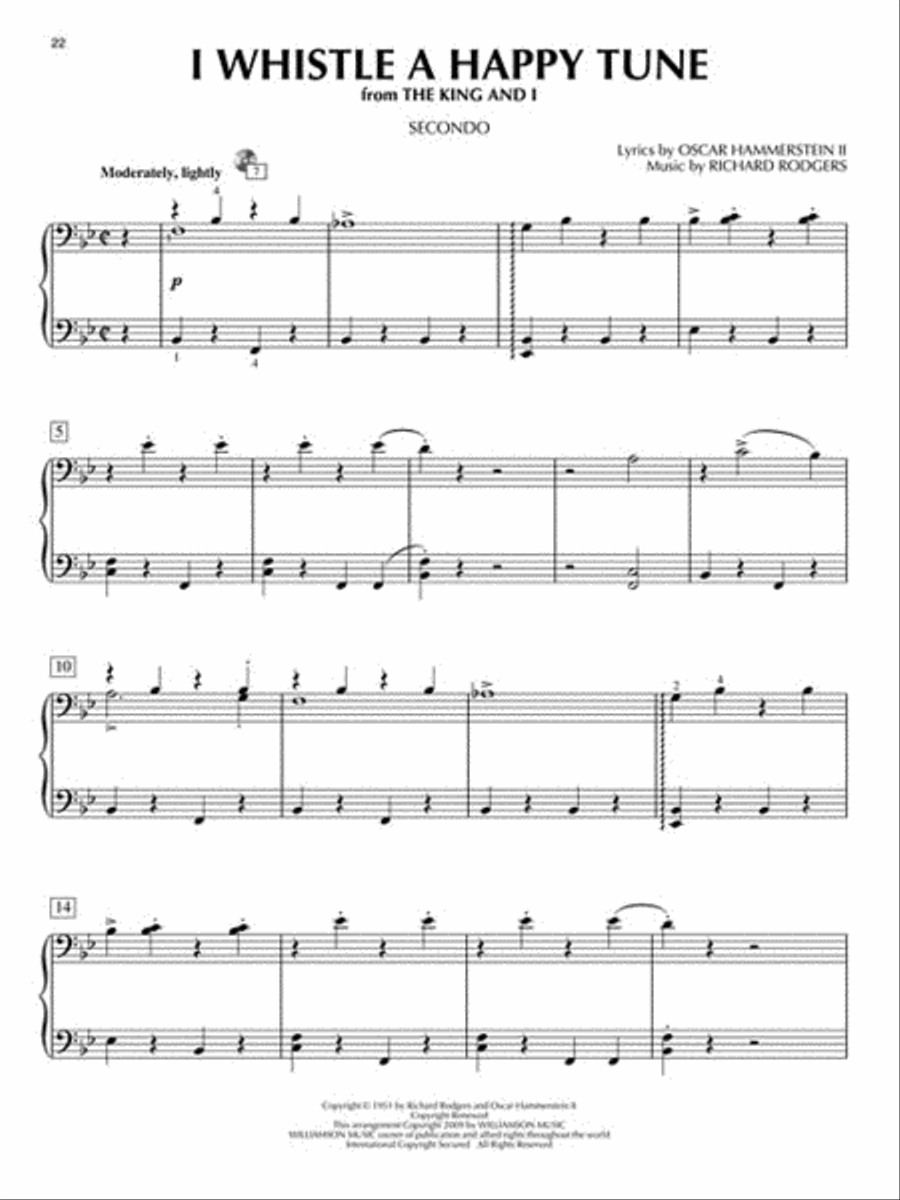 Rodgers & Hammerstein Rodgers & Hammerstein 1 Piano, 4-Hands scores gallery preview page 5
