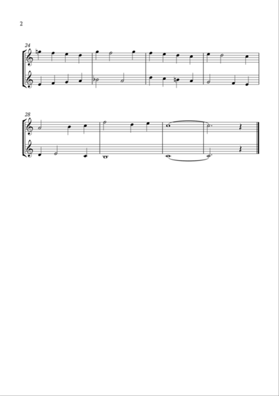 A Dream Is A Wish Your Heart Makes Trumpet Duet scores gallery preview page 2