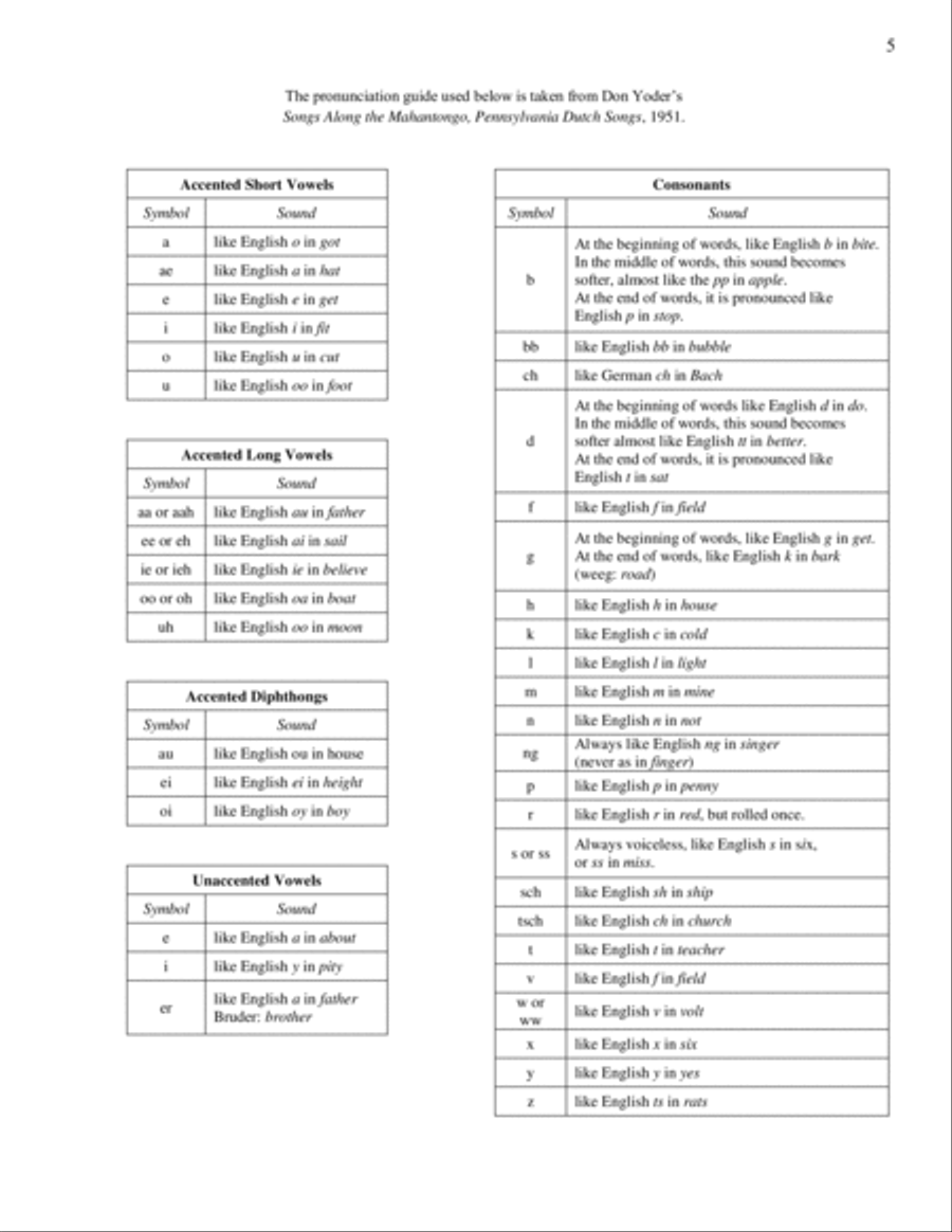Three Amish Folk Songs 4-Part scores gallery preview page 5