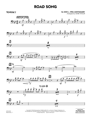 Book cover for Road Song (arr. Mark Taylor) - Trombone 2