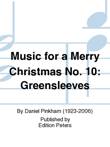 Music for a Merry Christmas No.10: Greensleev