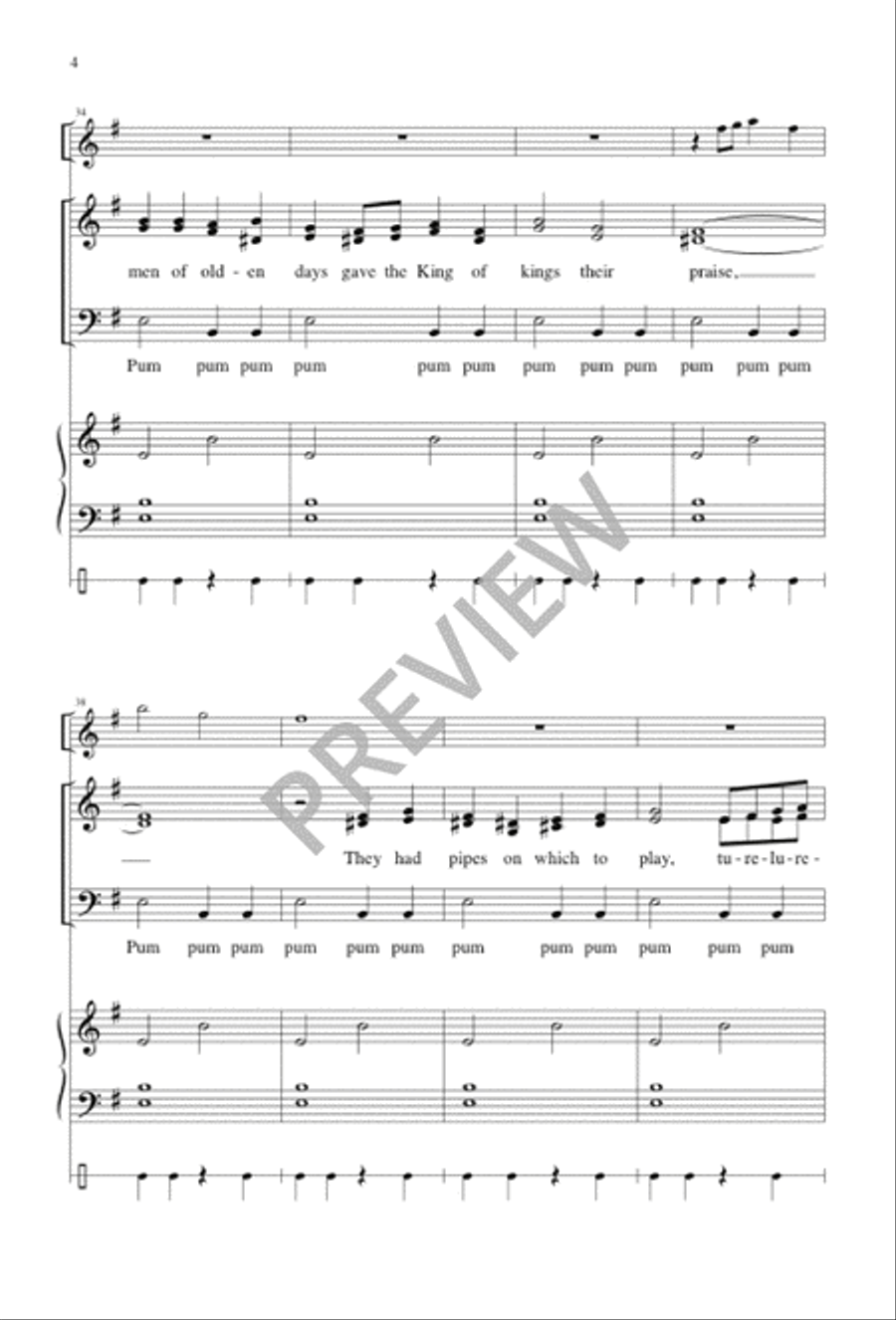 Pat-a-pan 3-Part scores gallery preview page 5