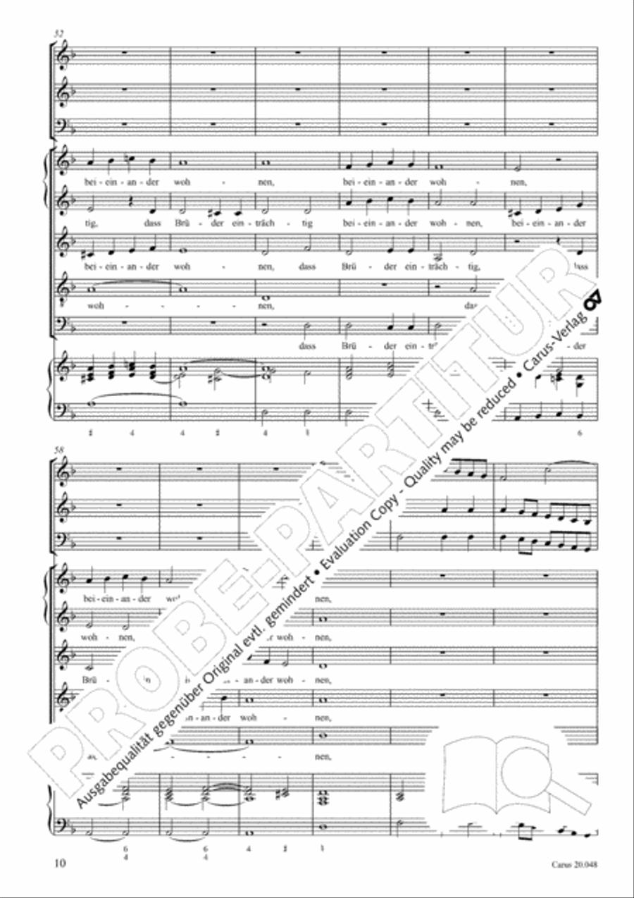 Behold, how good and pleasant SSATB scores gallery preview page 11