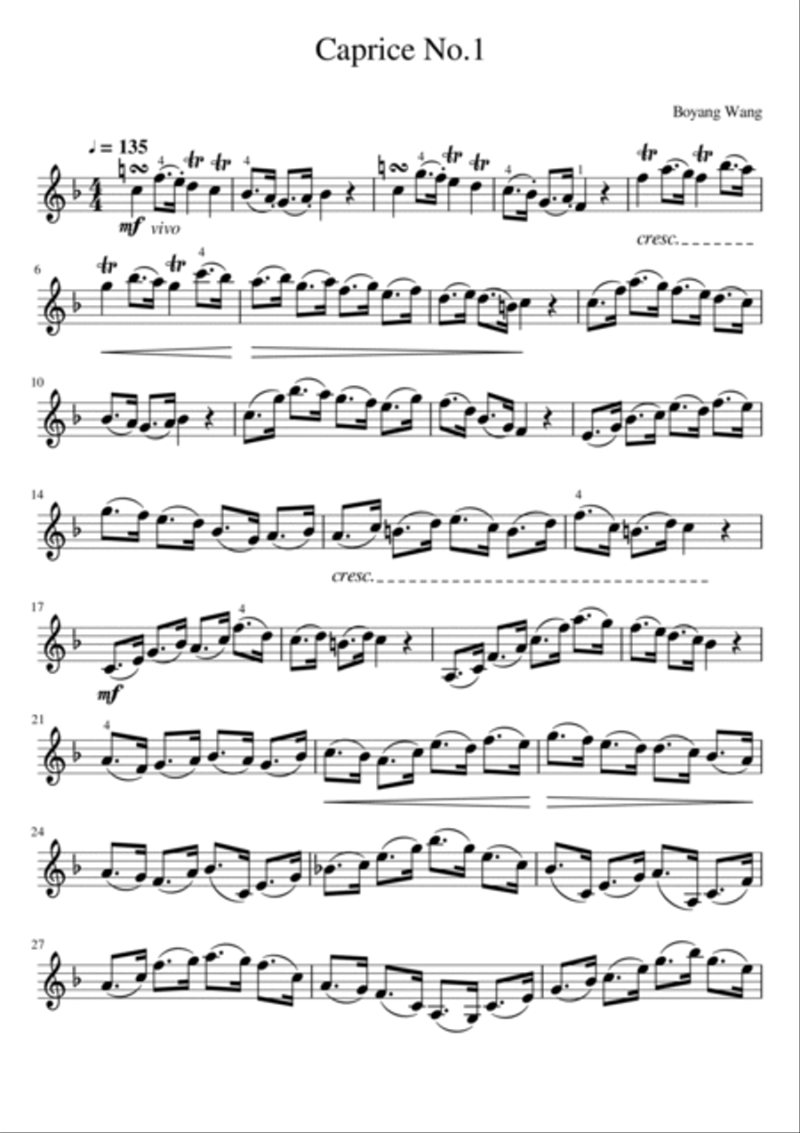 12 Violin Caprices with Practice Comments for Efficient Violin Practicing Violin Solo scores gallery preview page 3