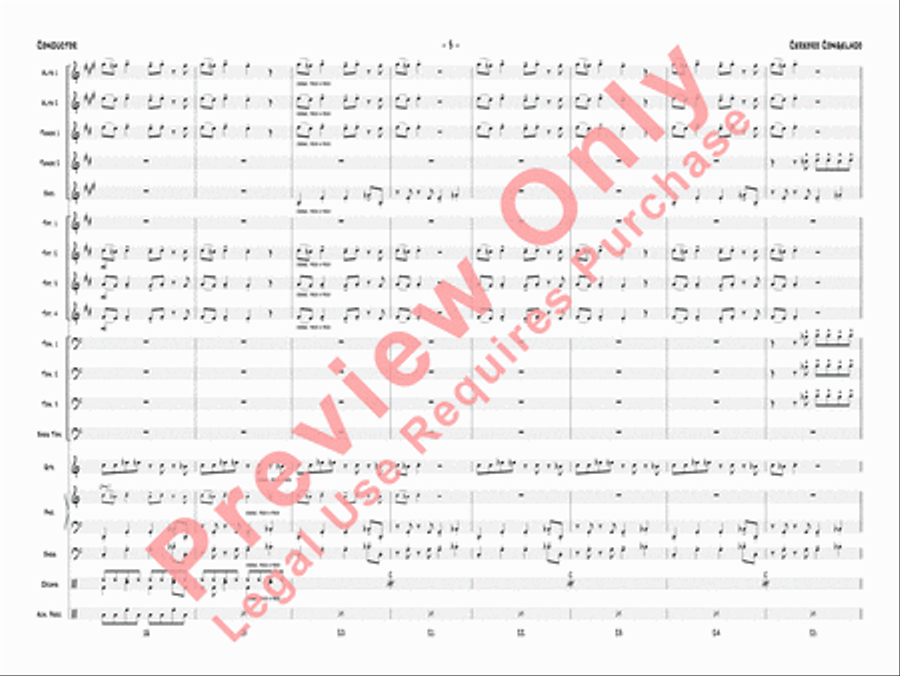 Cerebro Congelado Jazz Ensemble scores gallery preview page 6