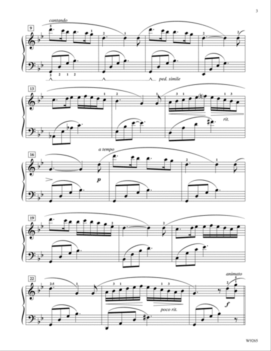 Serenata de Siero Piano Solo scores gallery preview page 3