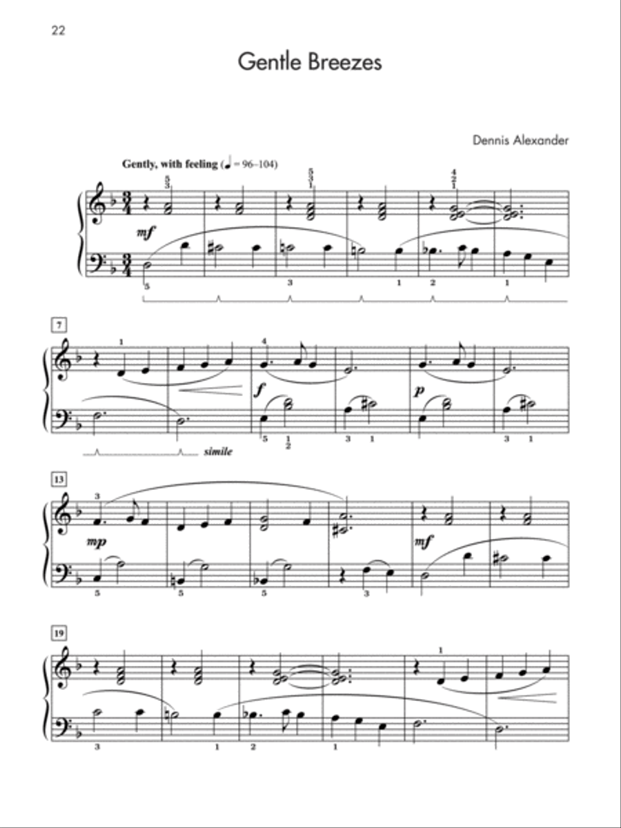 Especially in Romantic Style, Book 1 Piano Solo scores gallery preview page 10