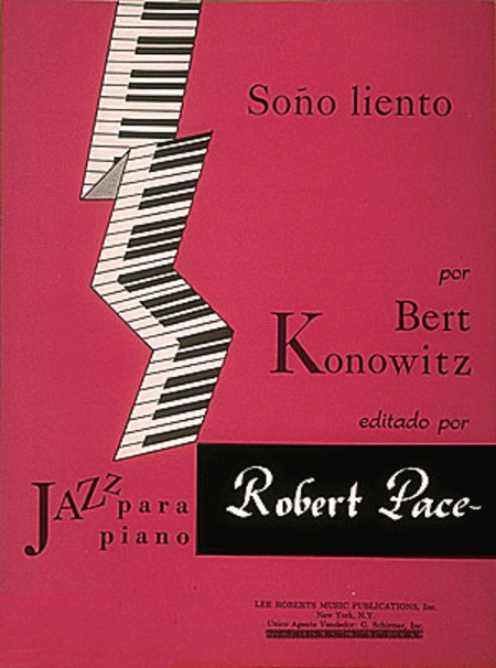 Sono Liento  Jazz Para Piano  (Sheet Music in Spanish)