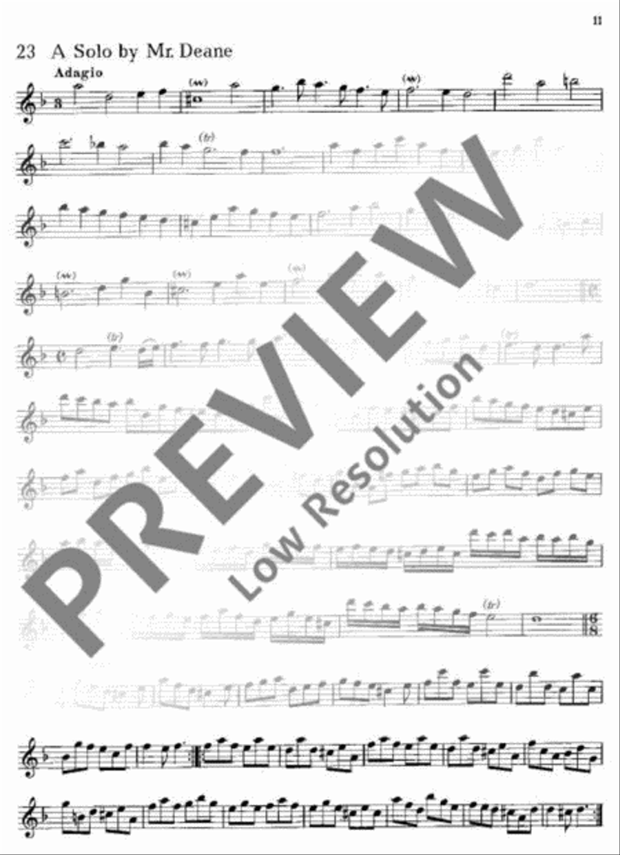 The Flute Master Flute scores gallery preview page 12