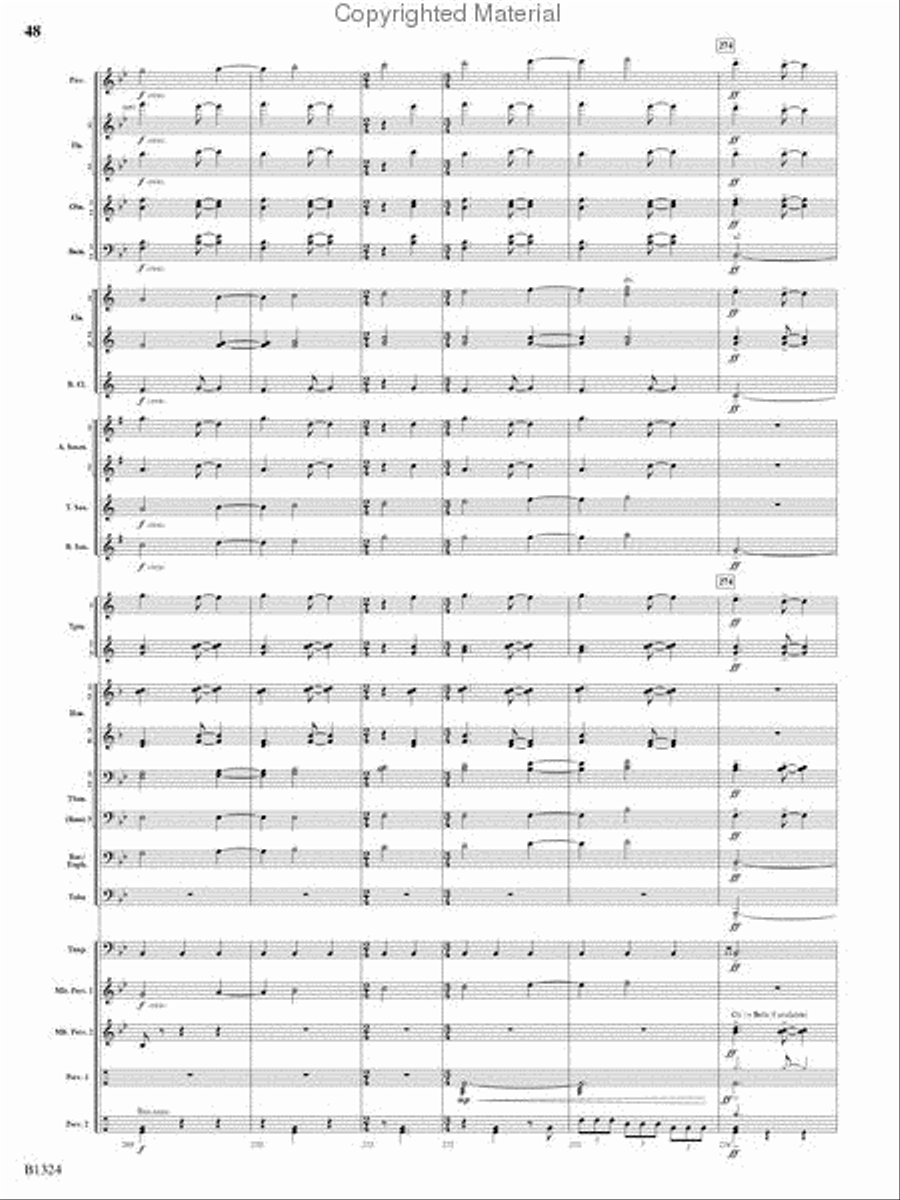 Fusion Fusion Concert Band scores gallery preview page 47