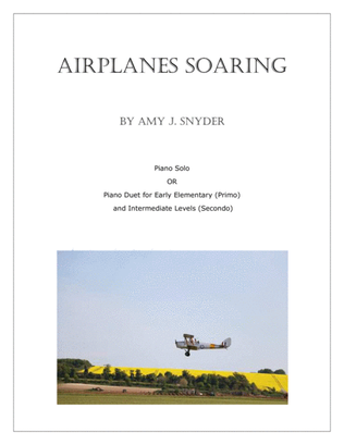 Airplanes Soaring, piano duet