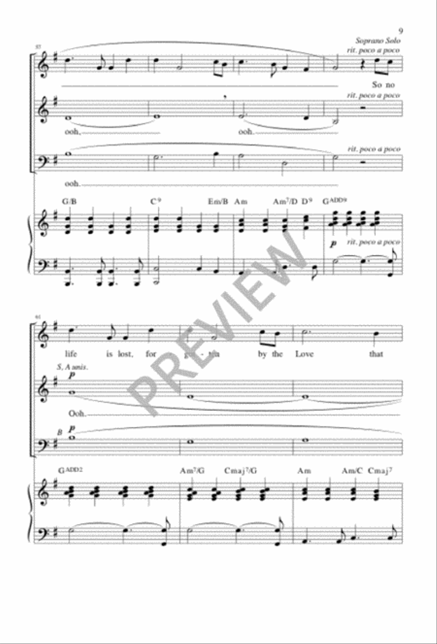 As the Eagle Soars and Circles 3-Part scores gallery preview page 9