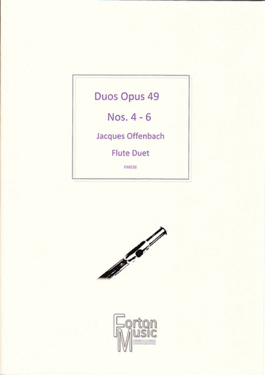 Flute Duos Op 49 Nos 4 - 6