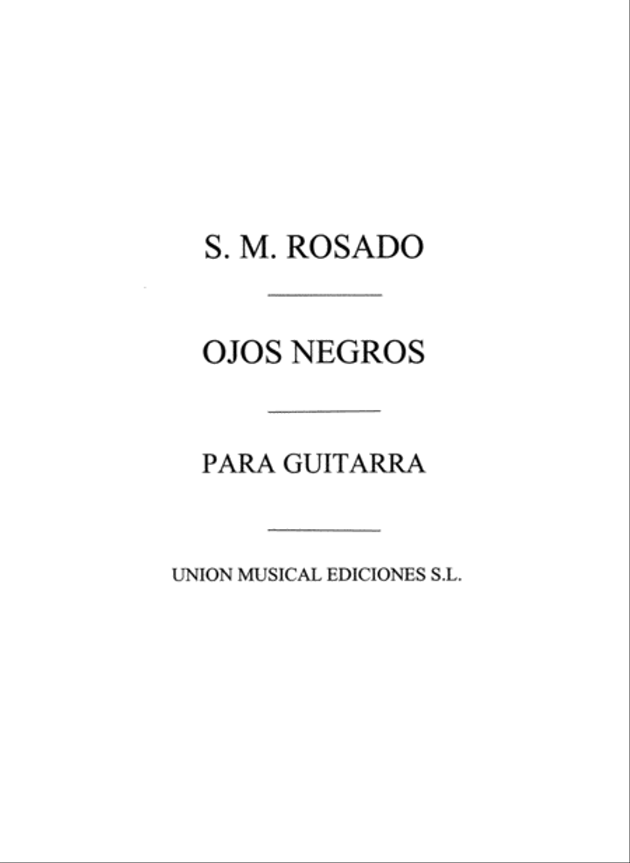 Ojos Negros Melodia Popular Rusa