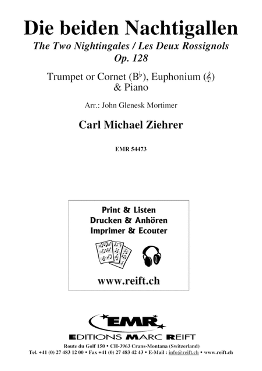 Die beiden Nachtigallen Cornet scores gallery preview page 2