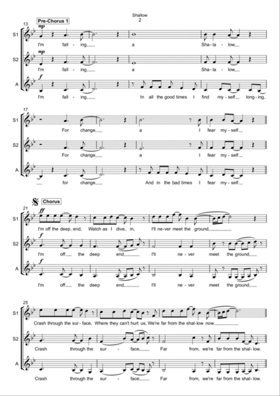 Shallow SSA scores gallery preview page 2
