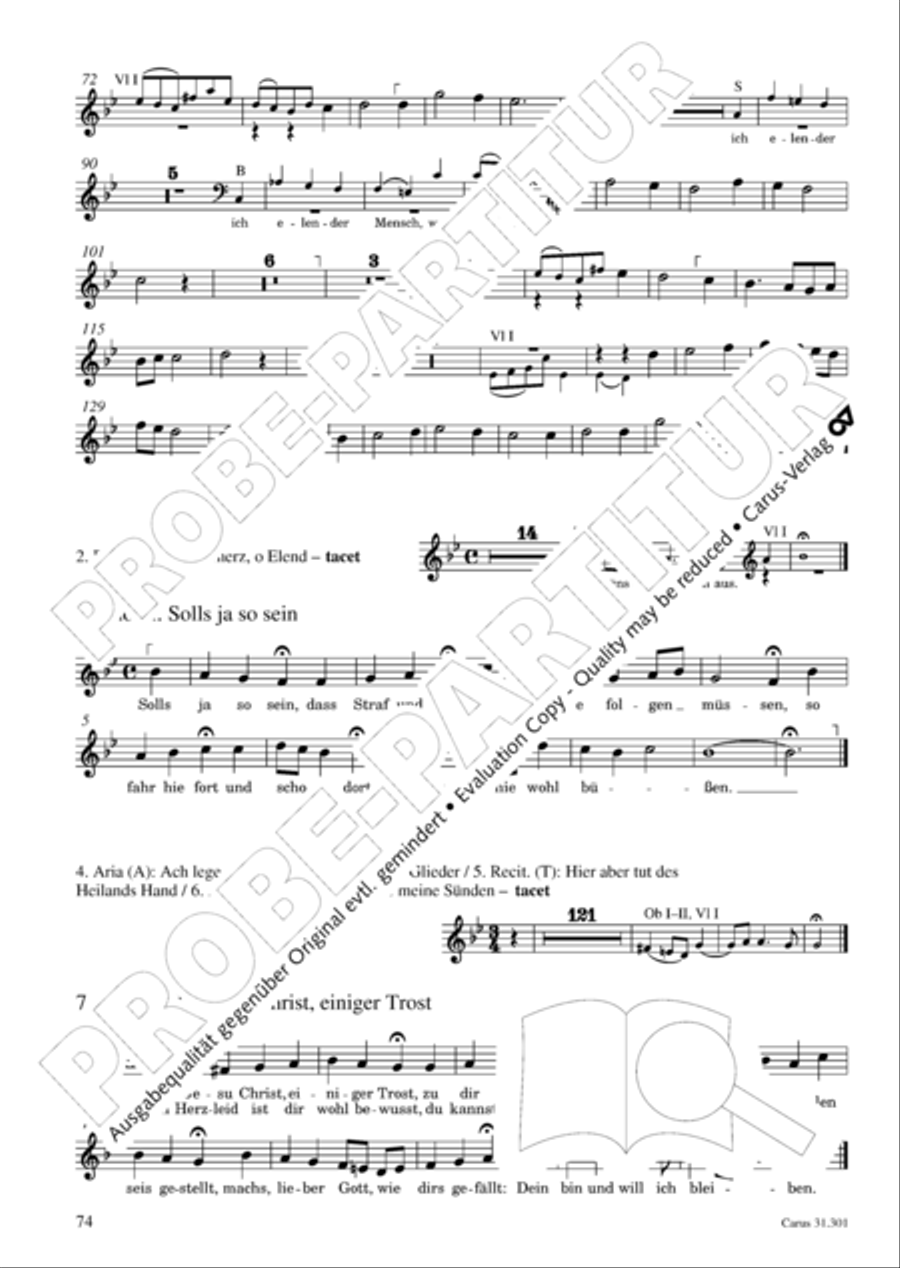 Bach for Brass 1: Cantatas I Voice scores gallery preview page 83