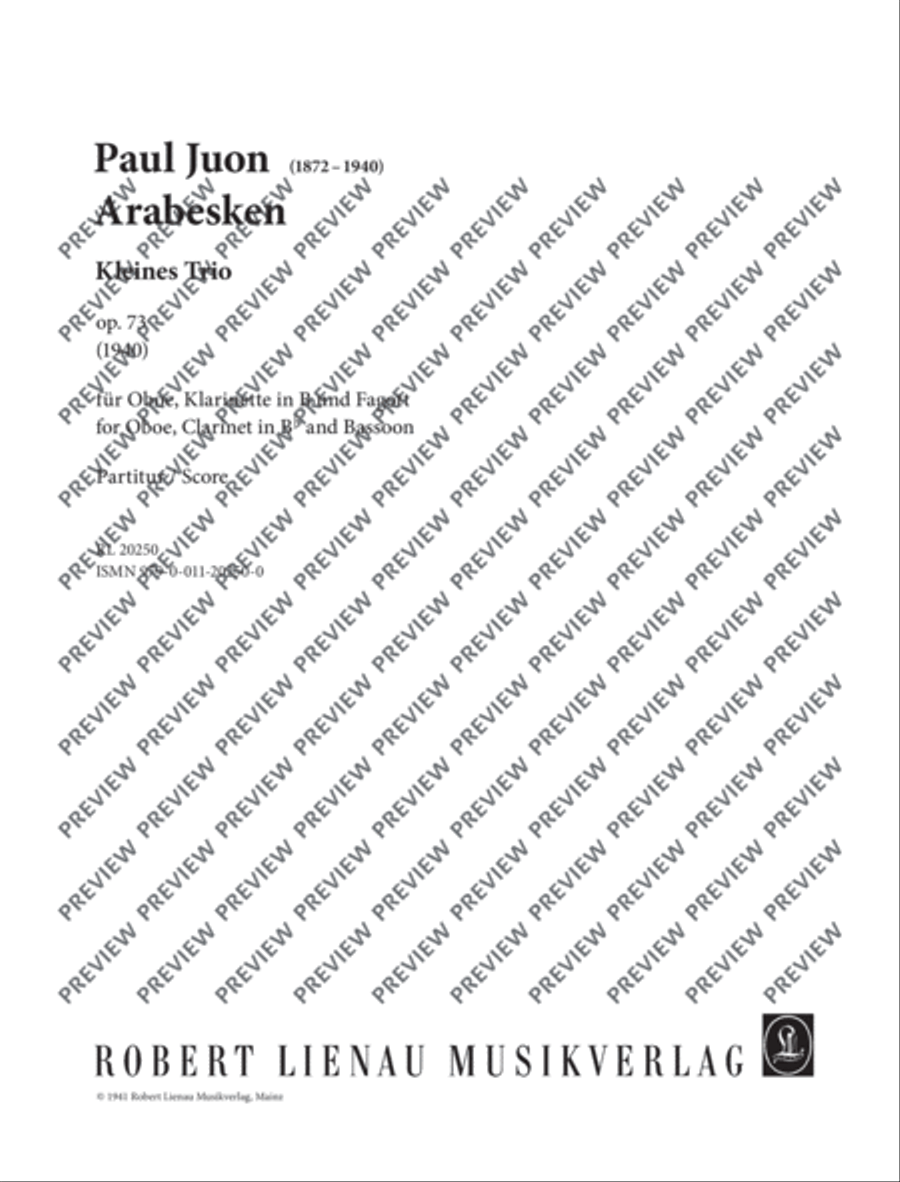 Arabesques Bassoon scores gallery preview page 2