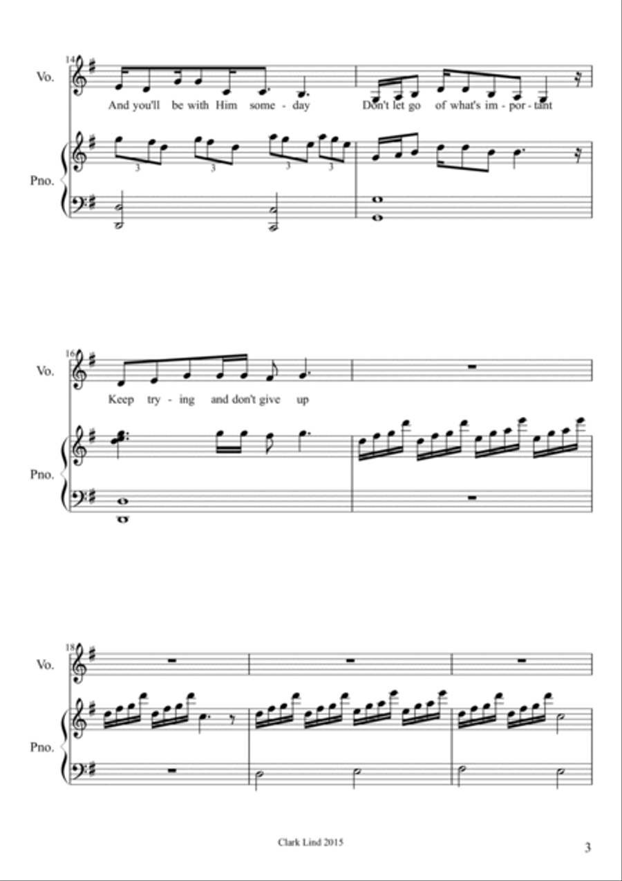 Worth it to Him Voice scores gallery preview page 3