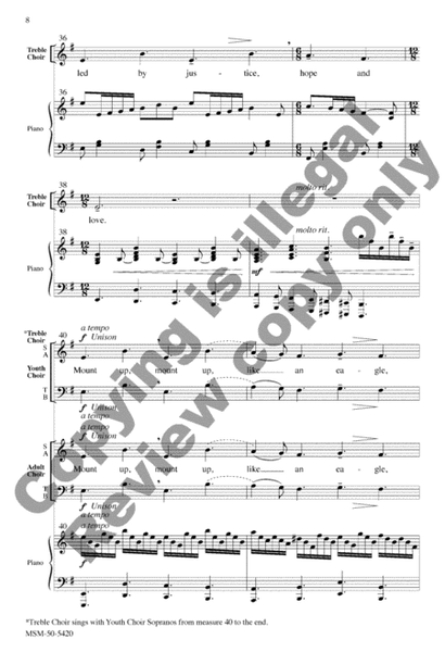 Dream On, Dream On (Choral Score) image number null