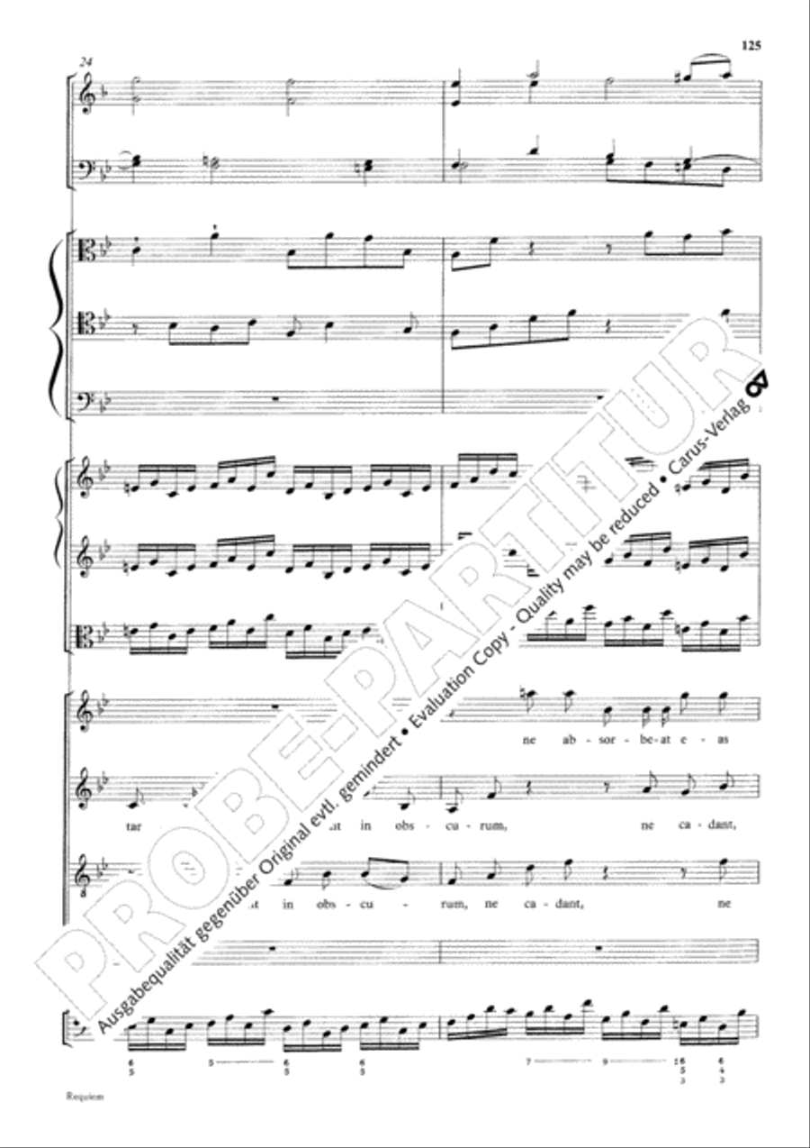 Requiem 4-Part scores gallery preview page 132