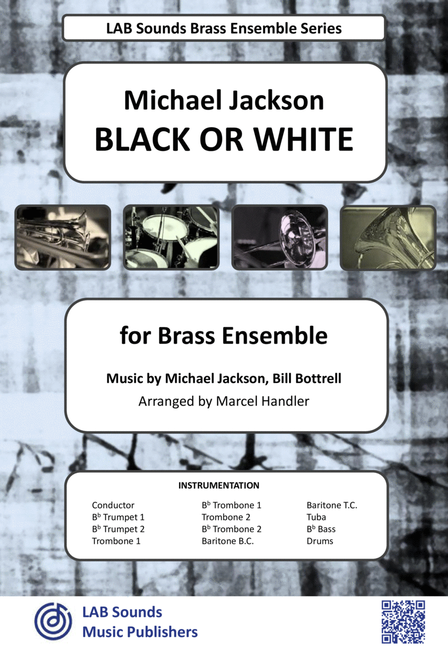 Black Or White (rap Version) Euphonium scores gallery preview page 1