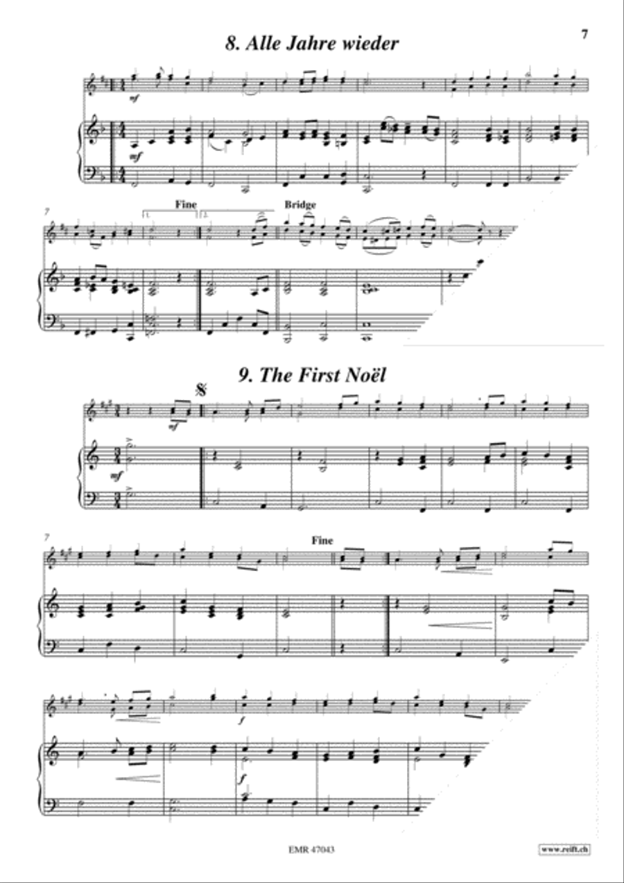 28 Weihnachtsmelodien Vol. 1 + 2 Woodwind Duet scores gallery preview page 15