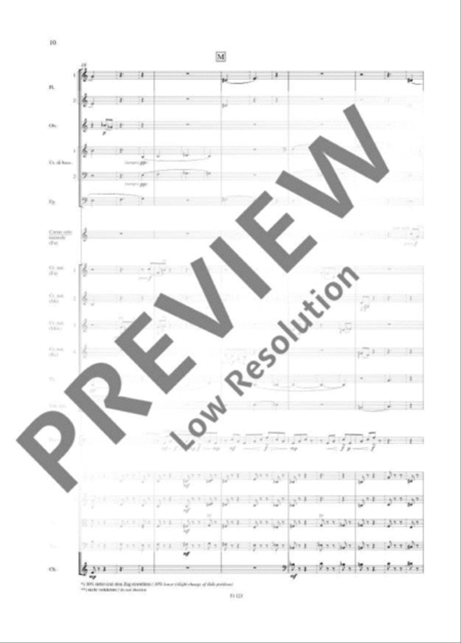 Hamburg Concerto Chamber Orchestra scores gallery preview page 21