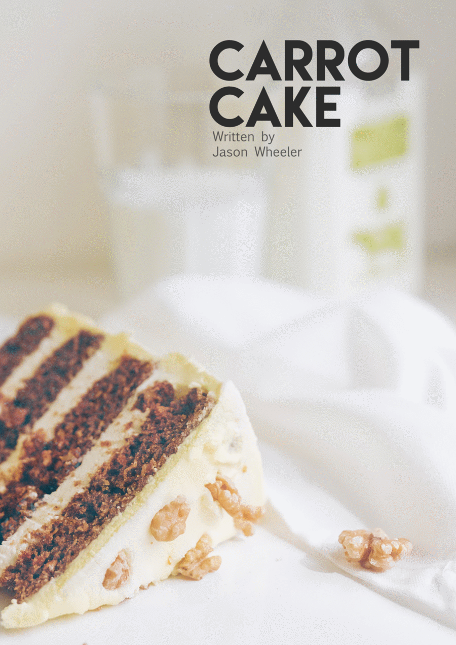 Carrot Cake Carrot Cake Easy Piano scores gallery preview page 1