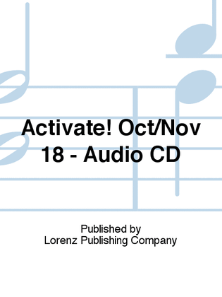 Activate! Oct/Nov 18 - Audio CD