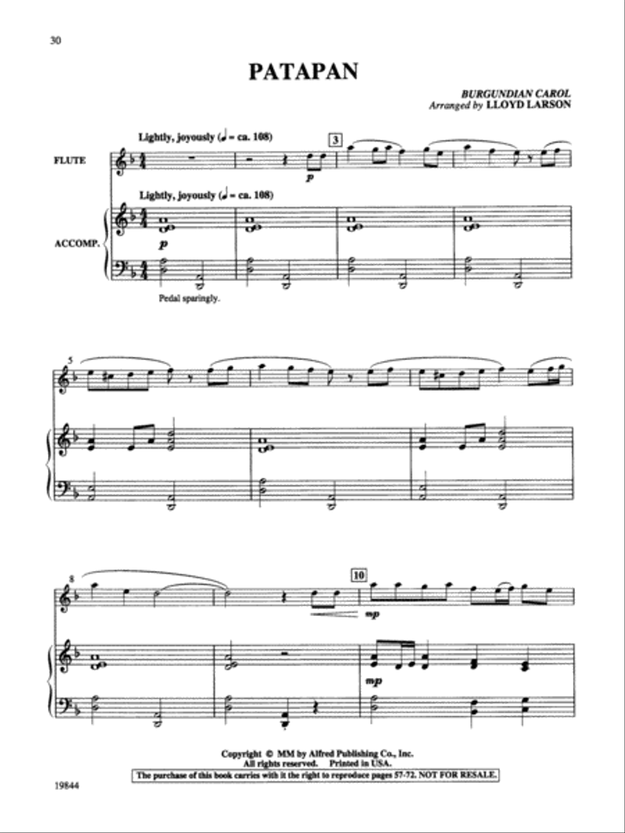 The Sacred Flute Soloist Flute Solo scores gallery preview page 4