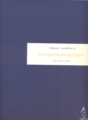 Book cover for 6 Cançons angleses per a veu i piano