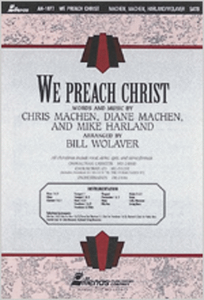 We Preach Christ (Anthem) image number null