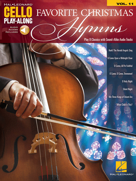 Favorite Christmas Hymns (Cello Play-Along Volume 11)