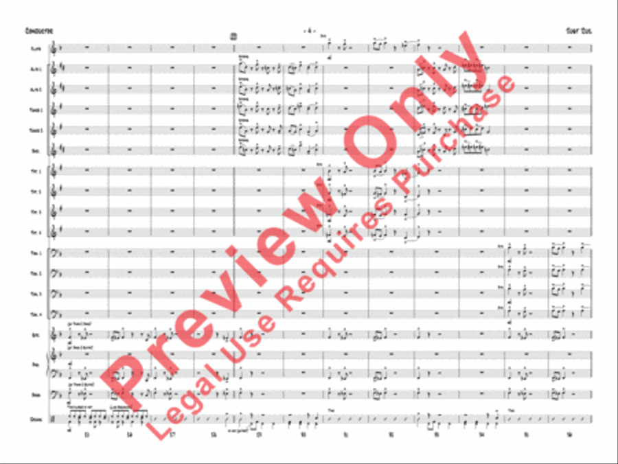 Just 'Cuz Just 'Cuz Jazz Ensemble scores gallery preview page 7