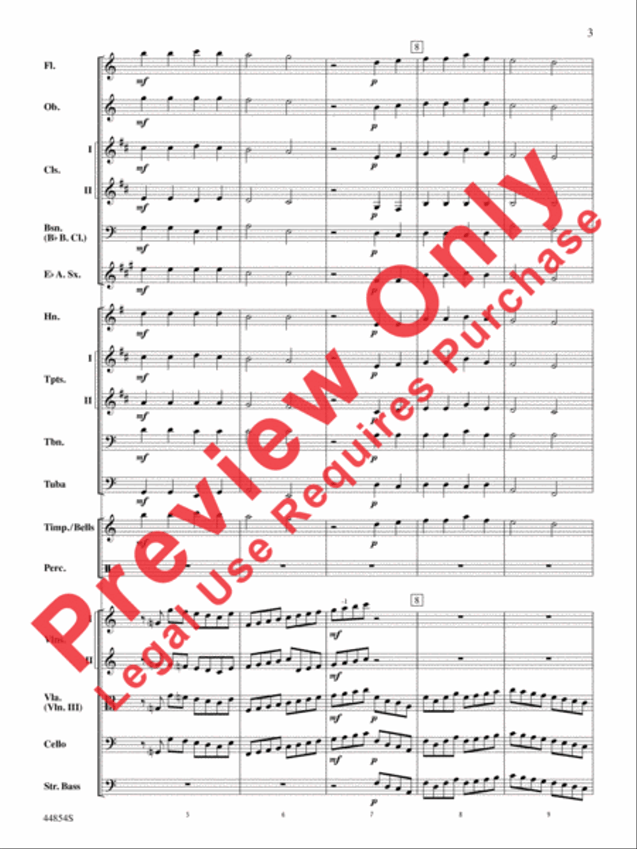 Romeo and Juliet Overture Full Orchestra scores gallery preview page 23