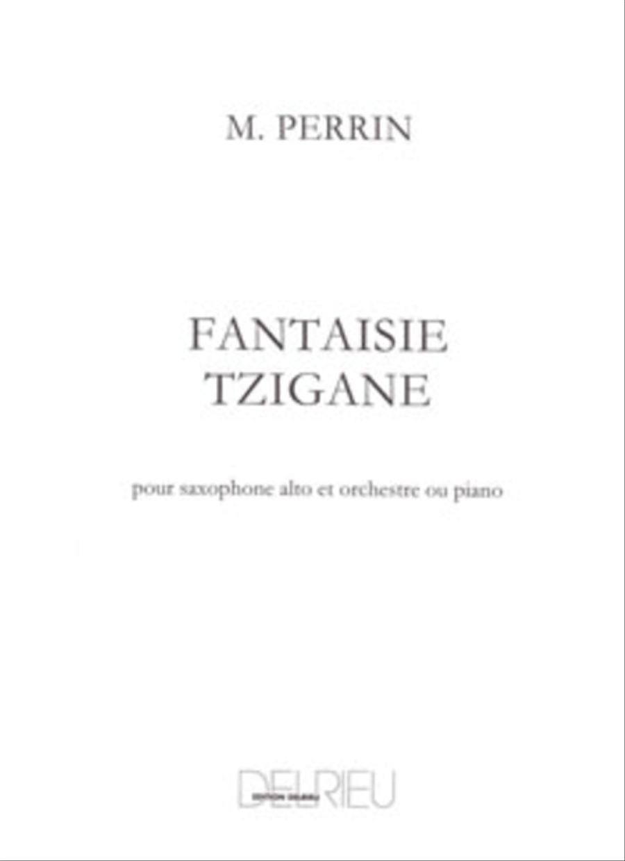 Fantaisie Tzigane Fantaisie Tzigane Alto Saxophone scores gallery preview page 1