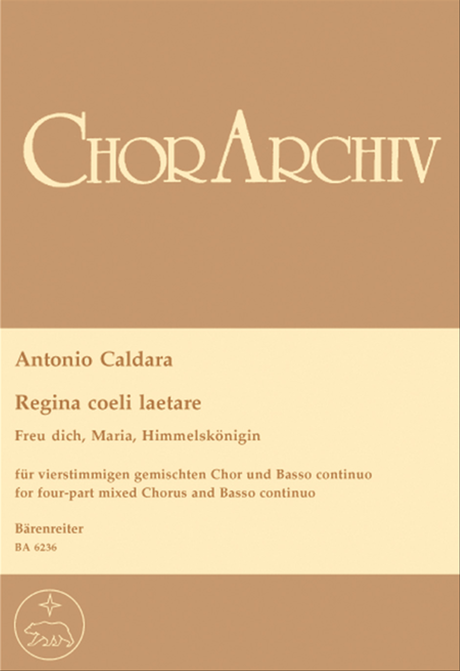 Regina coeli laetare 4-Part scores gallery preview page 1