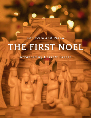 Book cover for The First Noel (Solo Cello & Piano)
