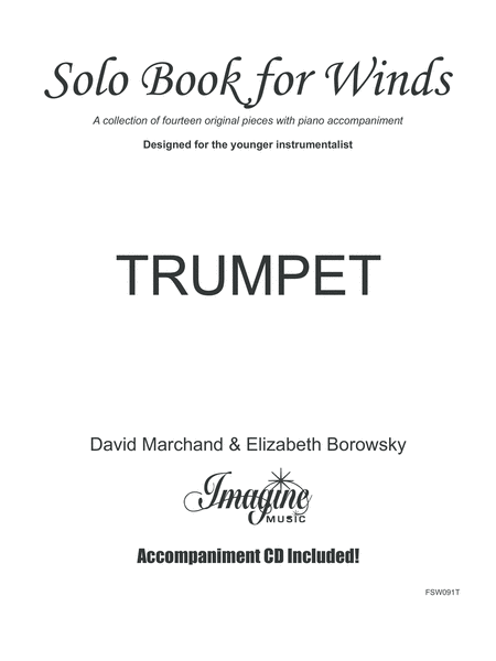Solo Book for Winds - Trumpet image number null
