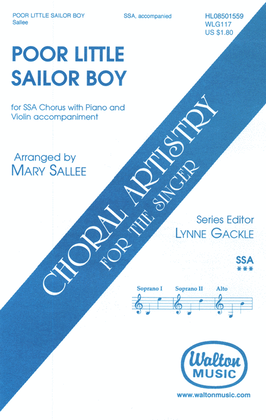 Book cover for Poor Little Sailor Boy
