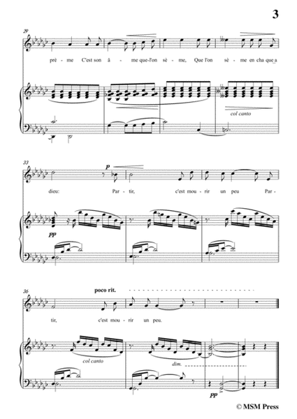 Tosti-Chanson de l'adieu in f sharp minor,for voice and piano image number null
