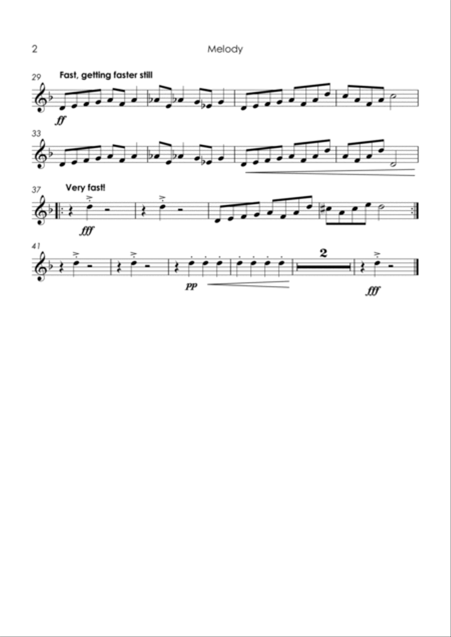 COMPLETE Western Classical Music Classroom Ensemble Pack (12 pieces) with backing tracks play along Bassoon scores gallery preview page 6