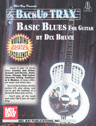 Backup Trax: Basic Blues for Guitar