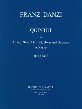 Quintet in D minor Op. 68/3