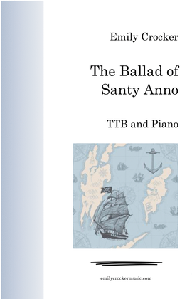 Book cover for The Ballad of Santy Anno