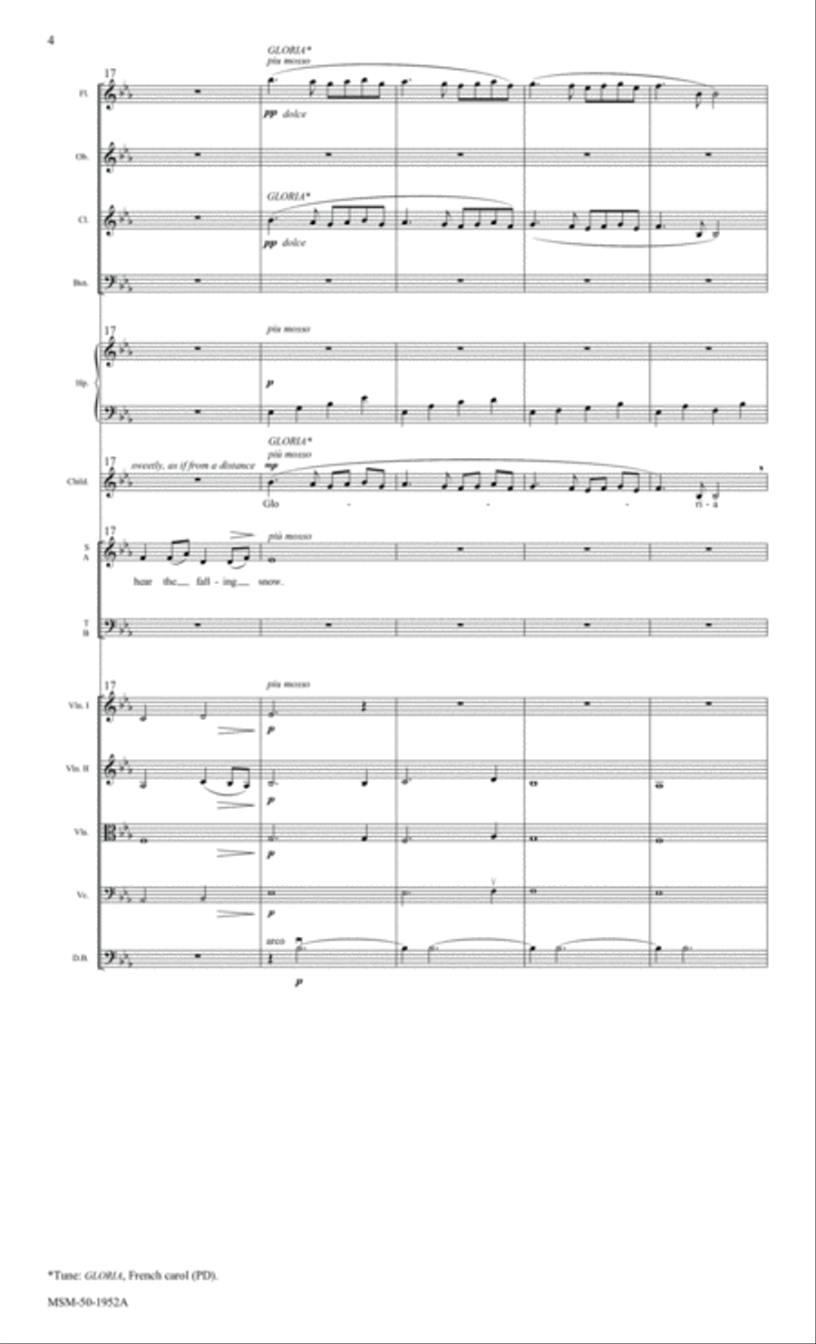 Still, Still, Still (Downloadable Orchestra Score) Choir scores gallery preview page 4