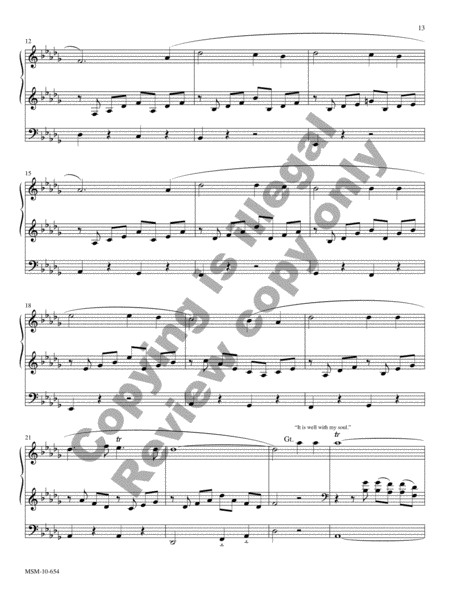 Three Hymn Improvisations for Organ image number null