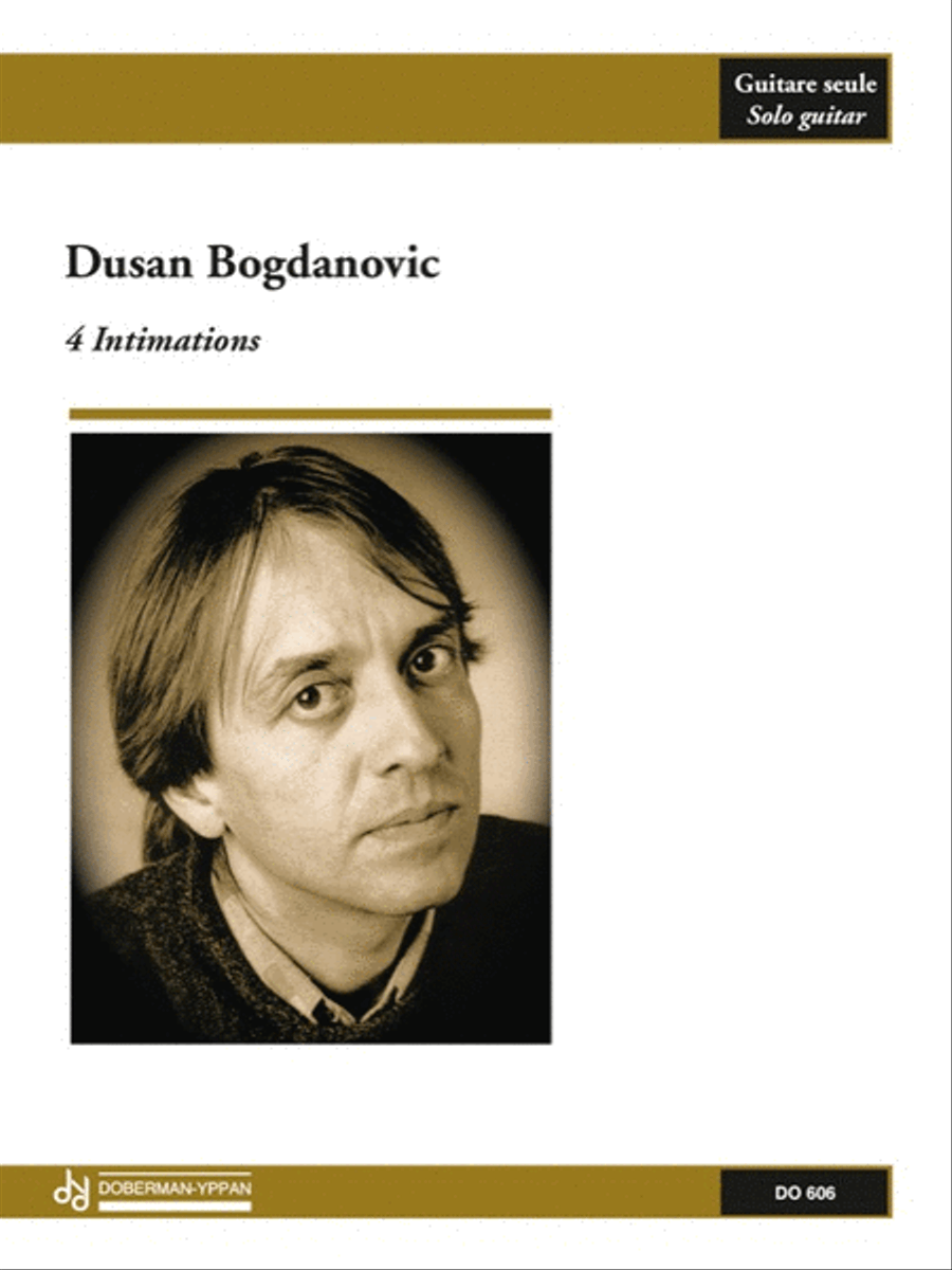 4 Intimations Classical Guitar scores gallery preview page 1